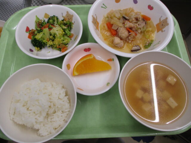 白楽園　給食