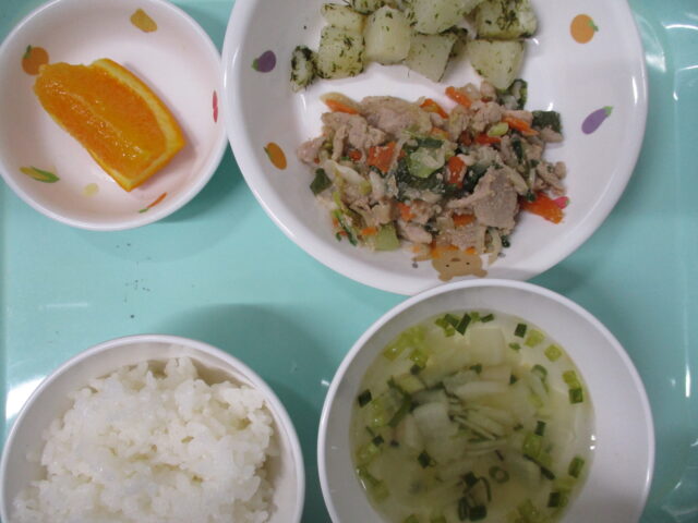 東葛西園　給食