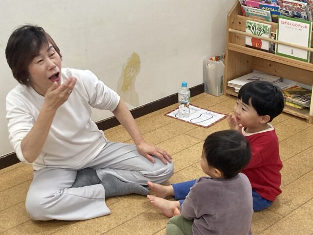 はーちゃんの体操教室デビュー