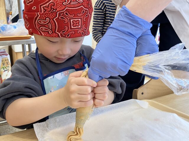 自分だけのパフェづくり！