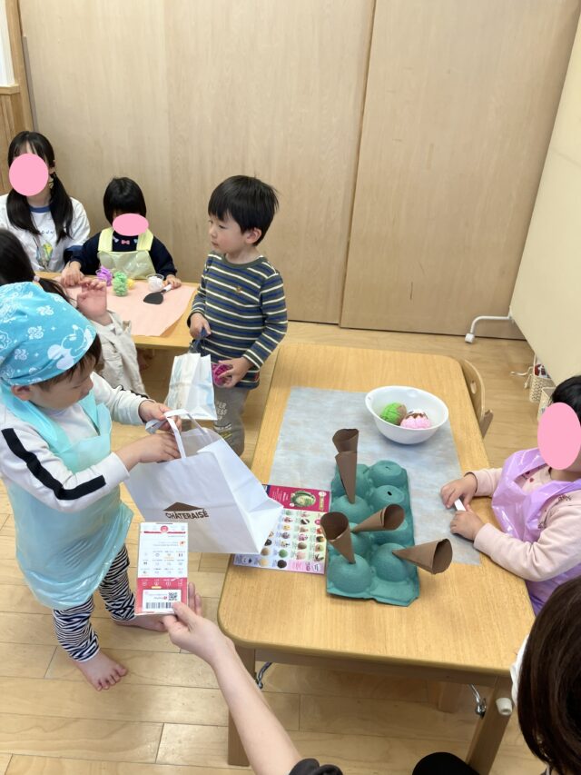 駅前園とお店屋さんごっこ