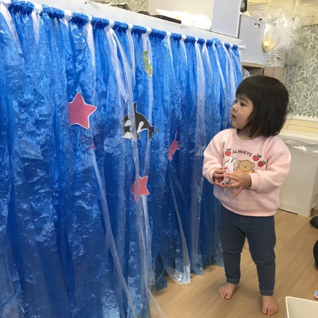 海をイメージして♪０歳・１歳児