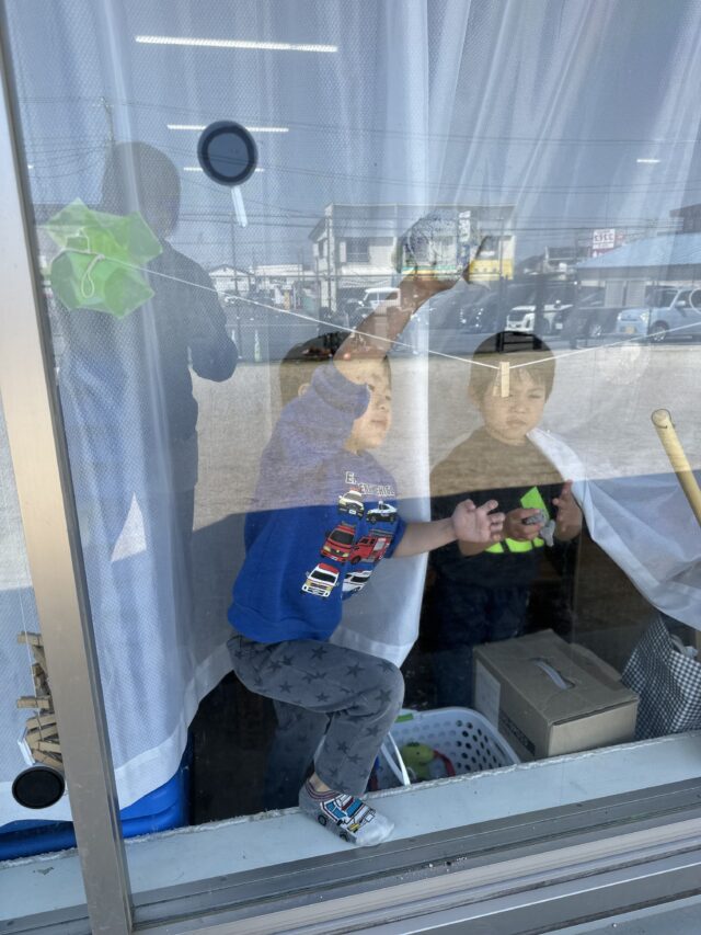 ～ありがとうを込めてお掃除～４歳児