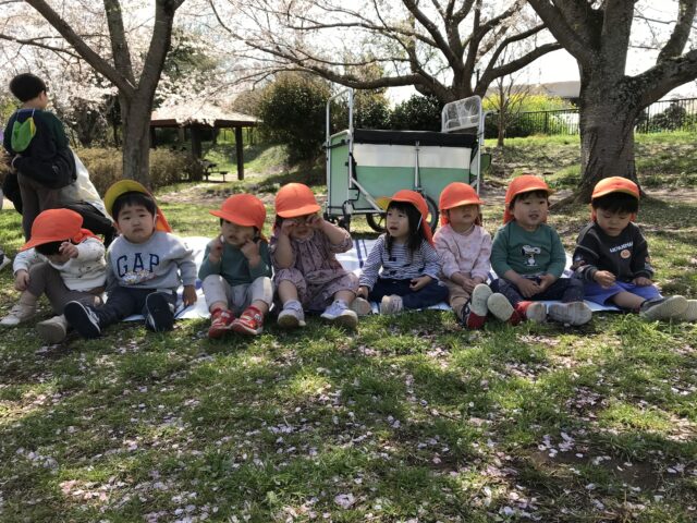 お花見日和！！～2歳児クラス～